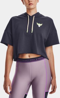 Tmavošedá mikina Under Armour UA Pjt Rck SS Terry Hdy