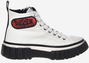 Členkové pre ženy Love Moschino - biela