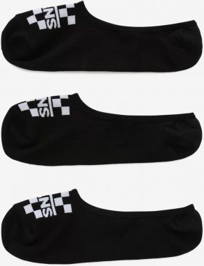 Sada troch párov ponožiek v čierne farbe VANS