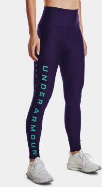 Legíny Under Armour Armour Branded Legging - fialová