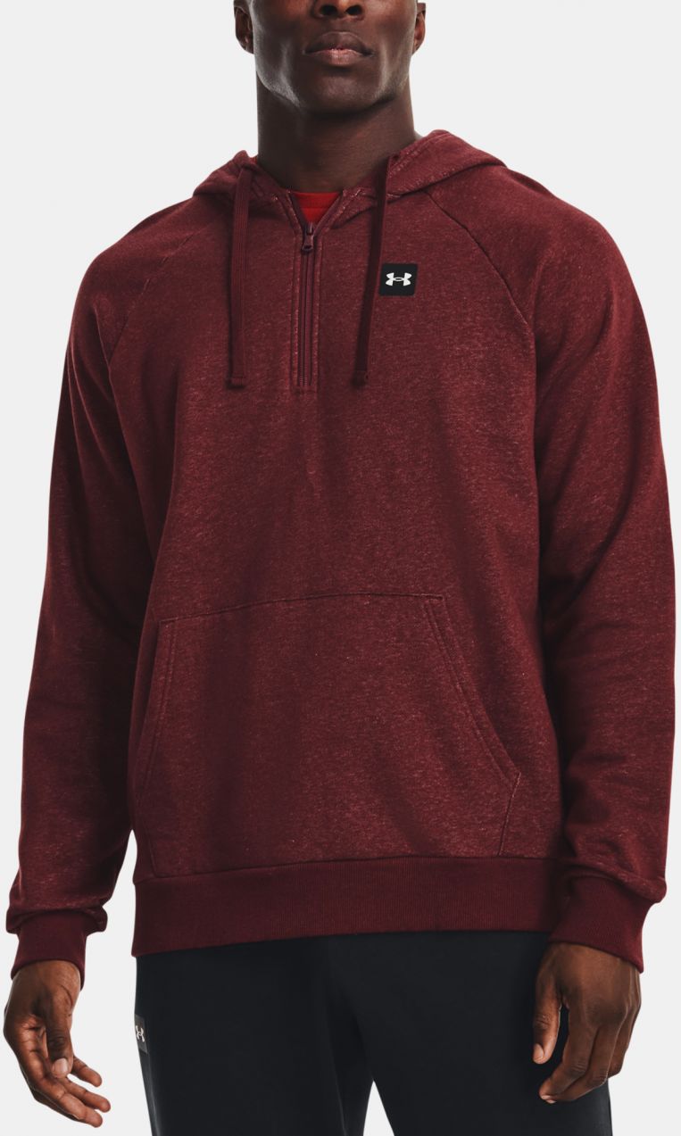 Bundy a mikiny pre mužov Under Armour - červená