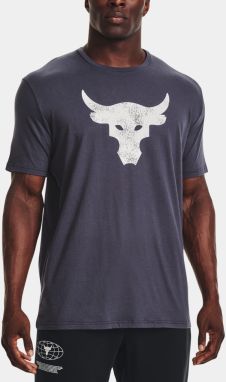 Tmavosivé pánske tričko Under Armour UA PJT ROCK BRAHMA BULL SS
