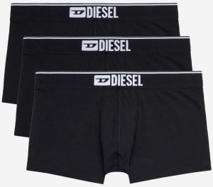 Sada troch pánskych boxeriek v čiernej farbe Diesel