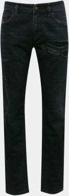 Tmavomodré pánske slim fit rifle Diesel