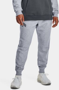 Nohavice a kraťasy pre mužov Under Armour - sivá