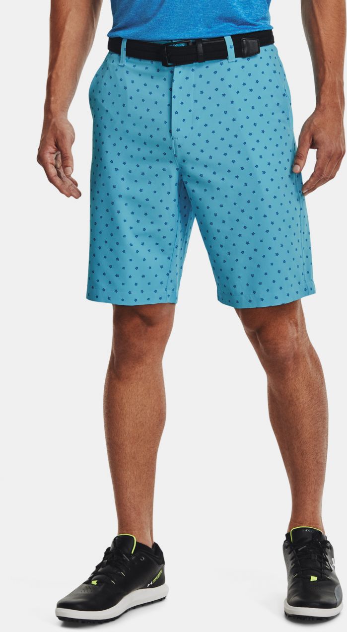 Nohavice a kraťasy pre mužov Under Armour - modrá