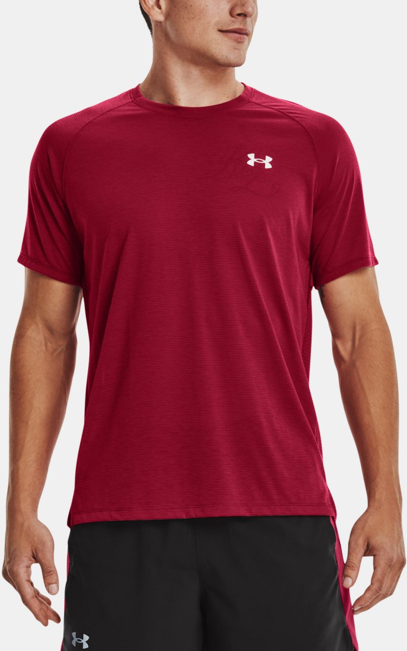 Tričká s krátkym rukávom pre mužov Under Armour - červená