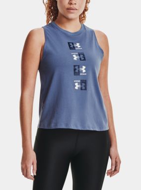 Tielko Under Armour Live UA Repeat Muscle Tank-BLU
