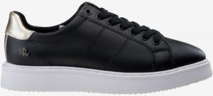 Čierne dámske kožené tenisky POLO Ralph Lauren Angeline II