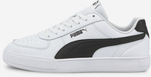 Čierno-biele unisex tenisky Puma Caven