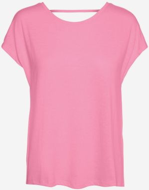Tričká s krátkym rukávom pre ženy VERO MODA - ružová