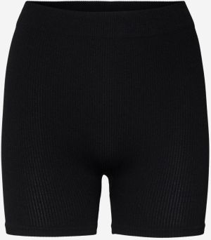 Čierne sťahovacie kraťasy VERO MODA Eve Hot