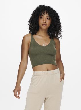 Kaki crop top ONLY Cozy