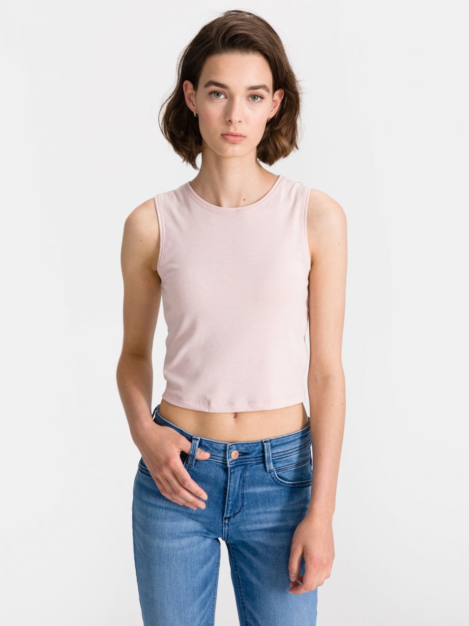 Tielka pre ženy VERO MODA - ružová