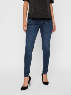 Modré slim fit rifle VERO MODA Lux