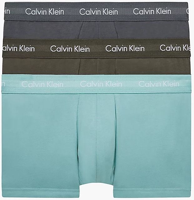 Boxerky pre mužov Calvin Klein Underwear - svetlomodrá, sivá, kaki