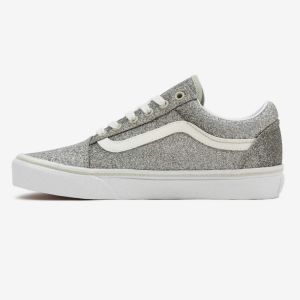 Šedé dámske trblietavé tenisky VANS UA Old Skool Glitter