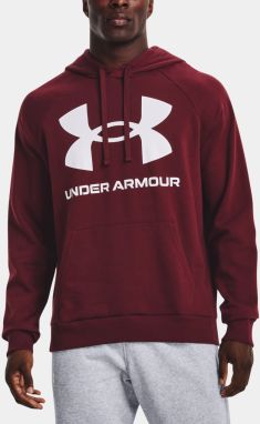 Bundy a mikiny pre mužov Under Armour - červená