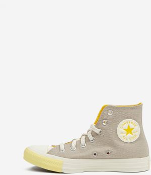 Žlto-béžové dámske členkové tenisky Converse Chuck Taylor All Star