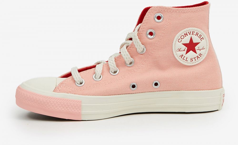 Marhuľové dámske členkové tenisky Converse Chuck Taylor All Star