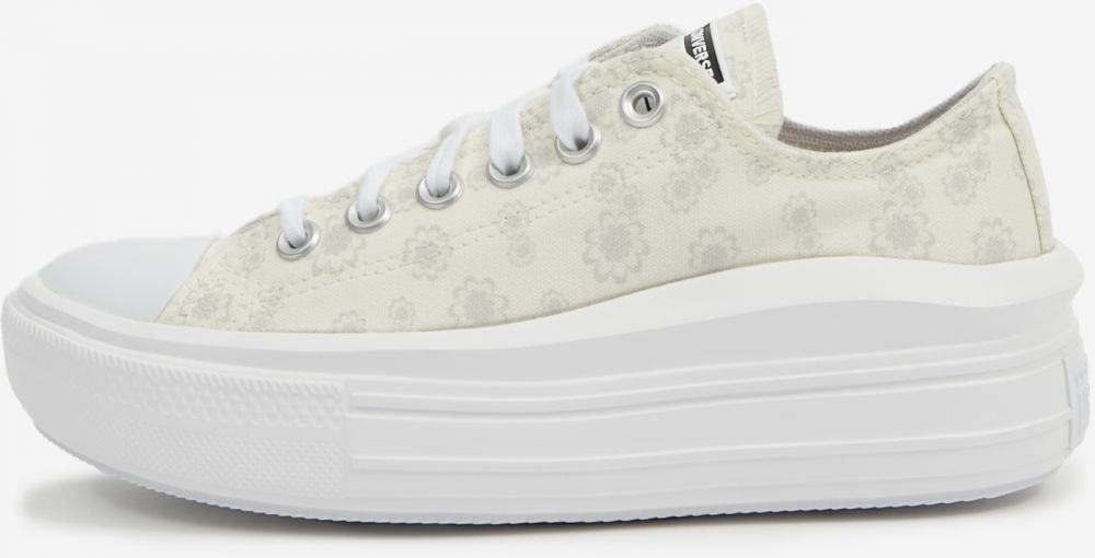 Krémové dámske tenisky Converse Chuck Taylor All Star Move