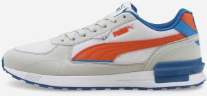 Topánky pre mužov Puma - svetlosivá, oranžová, modrá