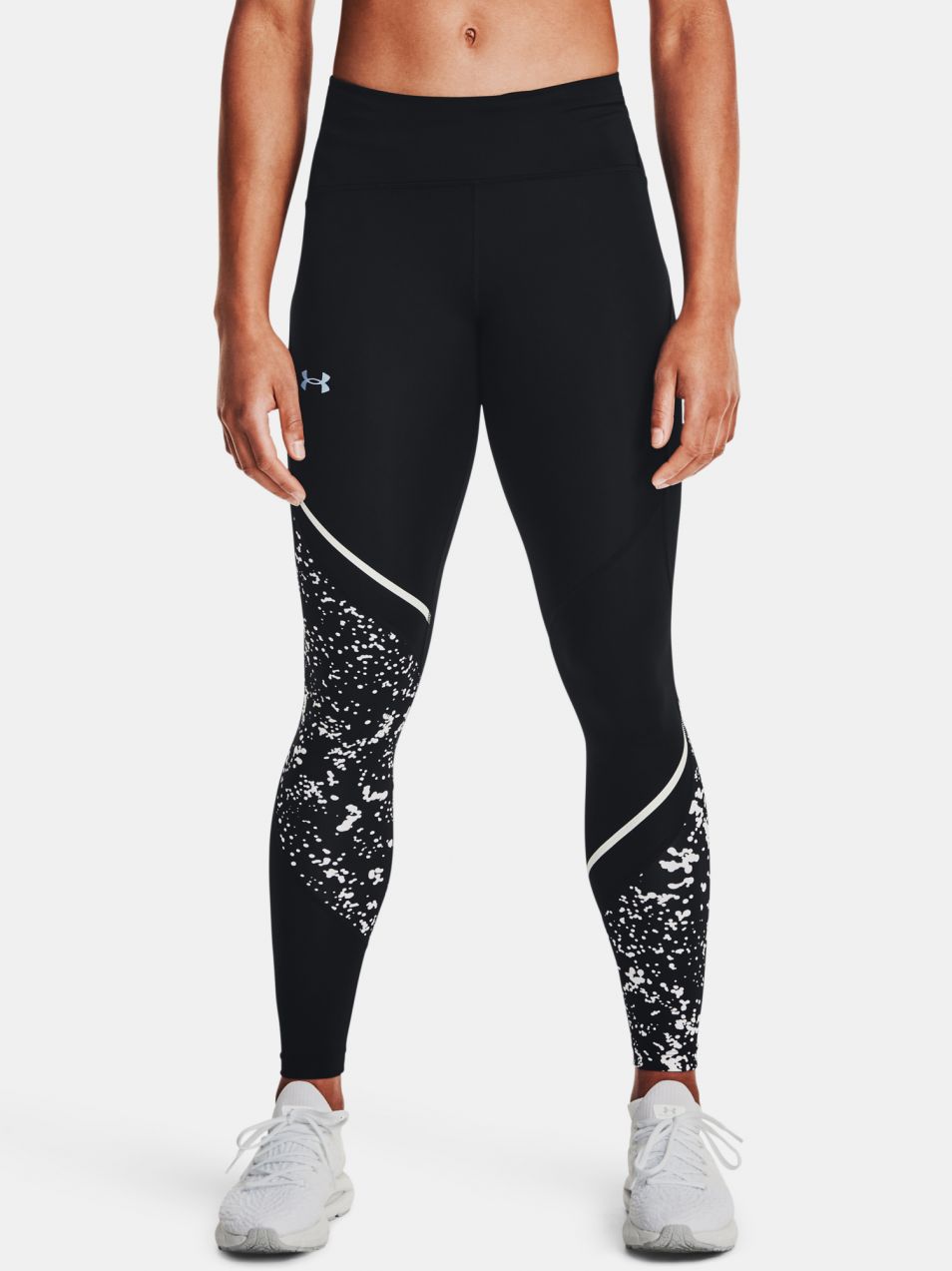 Legíny Under Armour Fly Fast 2.0 Print Tight-BLK