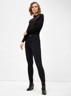 Čierne skinny fit nohavice ORSAY