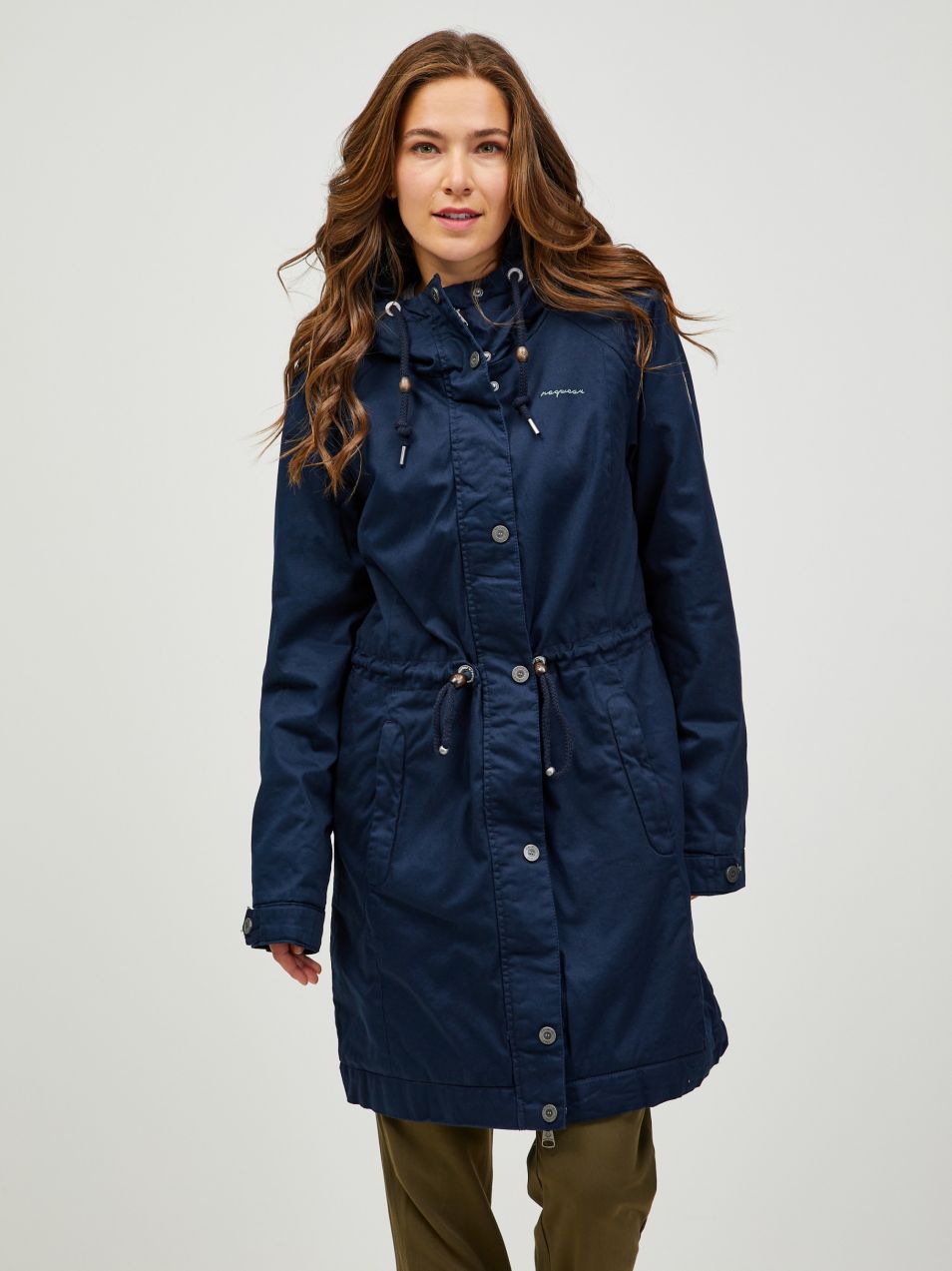 Tmavomodrá dámska zimná parka Ragwear Aurorie