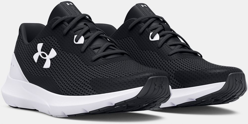 Topánky pre mužov Under Armour - čierna, biela