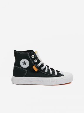 Bielo-čierne dámske členkové tenisky Converse Chuck Taylor Alt Star