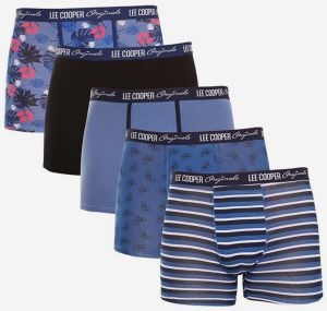 Sada piatich kusov - Lee Cooper pánske boxerky viacfarebné