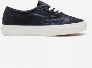 Tmavomodré pánske semišové topánky VANS Authentic