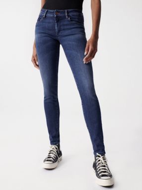 Skinny fit pre ženy Salsa Jeans - modrá