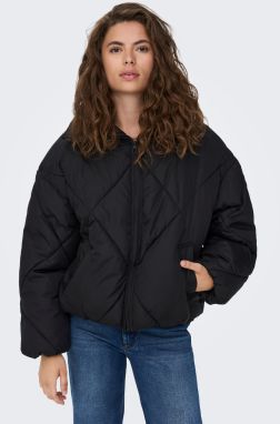 Čierna dámska zimná oversize bunda ONLY Tamara