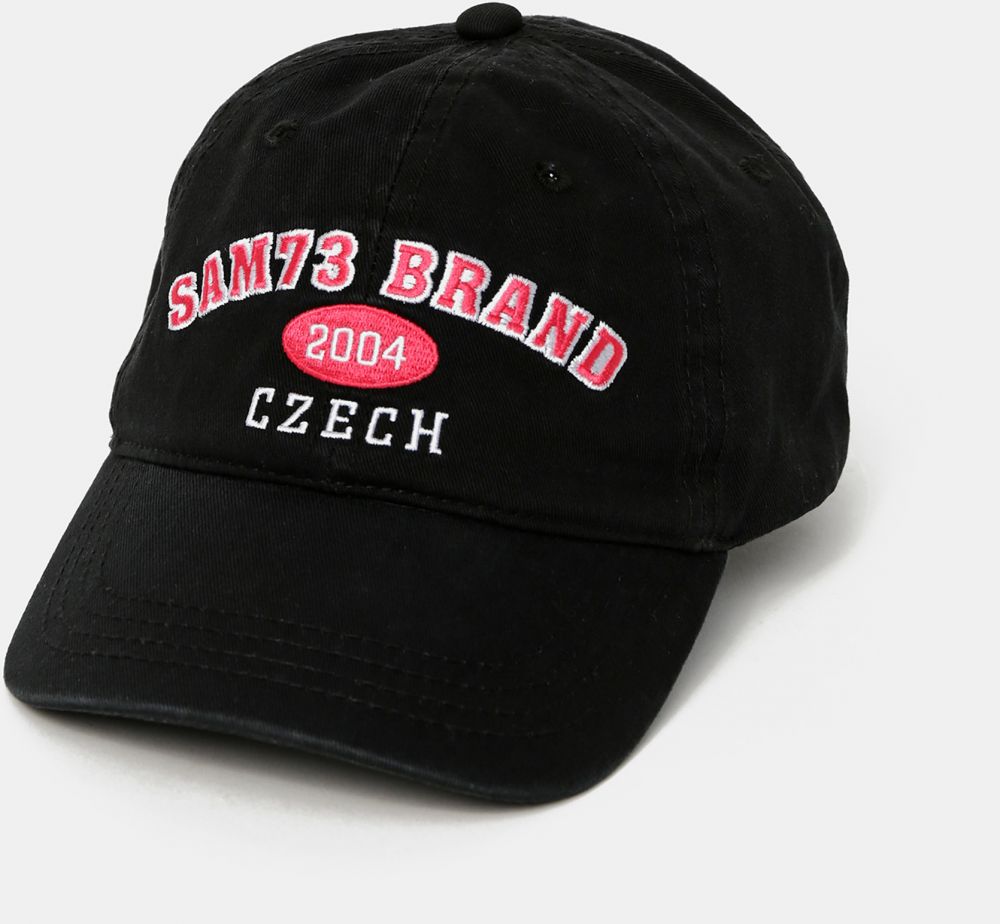 Čierna dámska šiltovka s motívom SAM 73