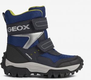 Modro-čierne chlapčenské snežnice Geox Himalaya