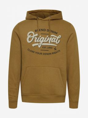 Hnedá mikina s kapucňou Blend