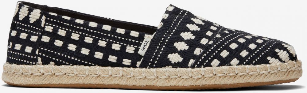 Espadrilky, slip on pre ženy TOMS - čierna