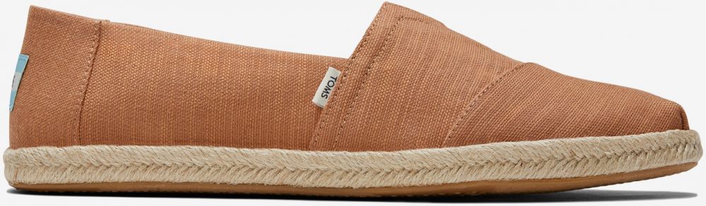 Tenisky, espadrilky pre mužov TOMS - hnedá, oranžová