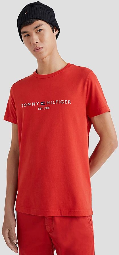Červené pánske tričko Tommy Hilfiger