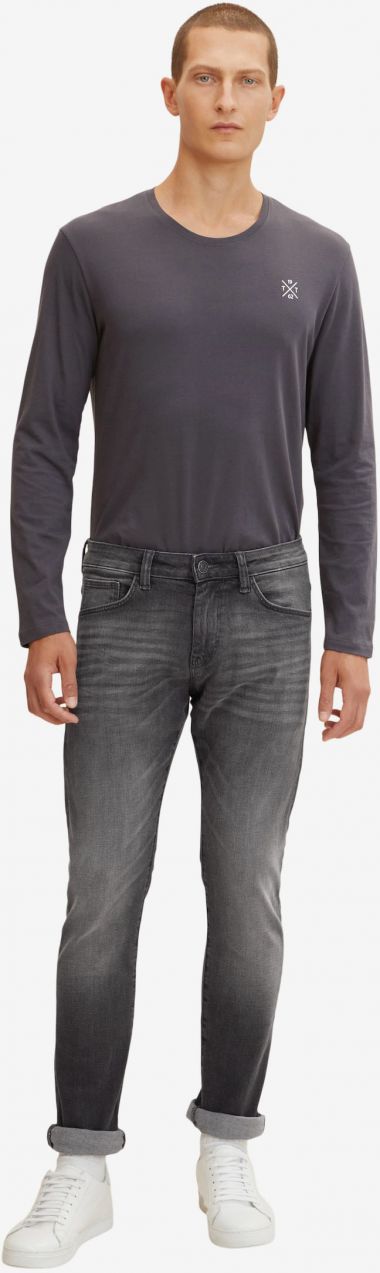 Skinny fit pre mužov Tom Tailor - sivá