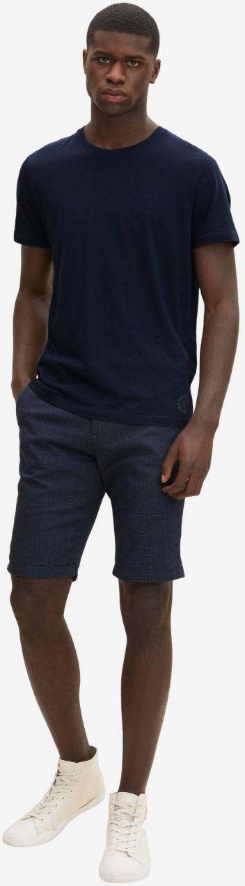 Kraťasy pre mužov Tom Tailor Denim - tmavomodrá