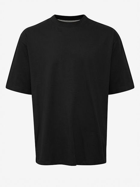 Čierne basic tričko s krátkym rukávom Blend