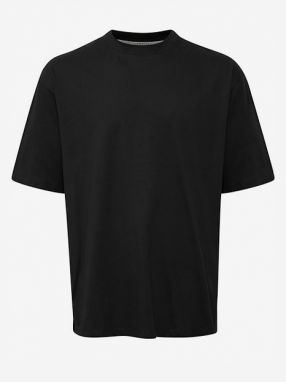 Čierne basic tričko s krátkym rukávom Blend