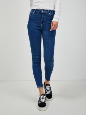 Tmavomodré dámske skinny fit džíny Tommy Hilfiger