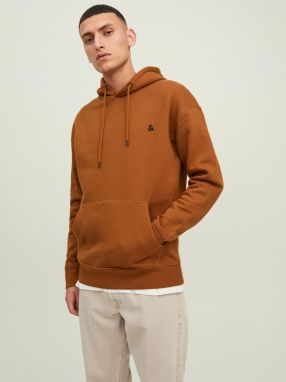 Hnedá mikina s kapucňou Jack & Jones Star