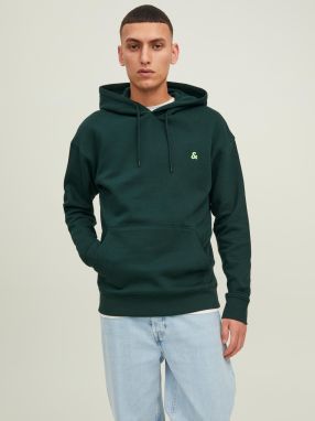 Tmavozelená mikina s kapucňou Jack & Jones Star