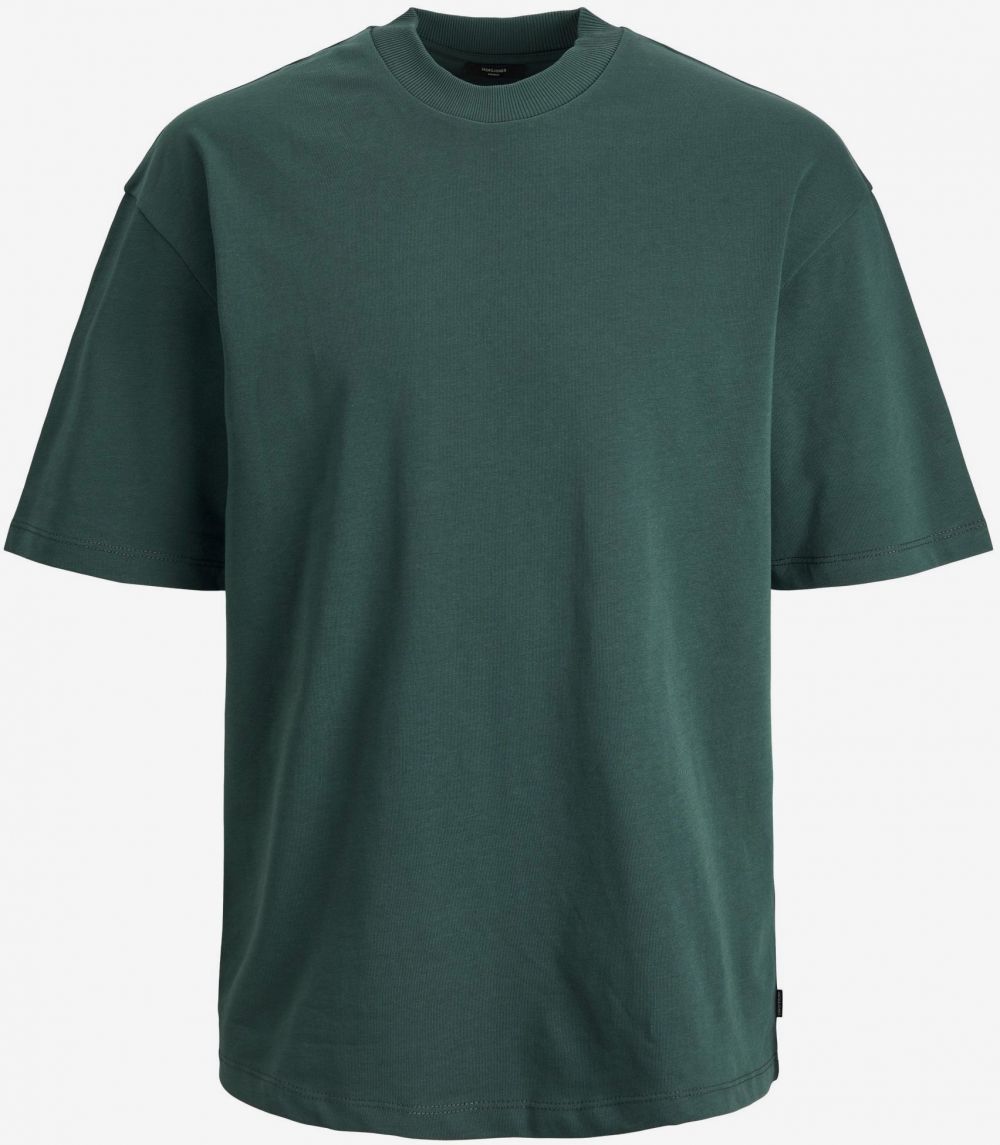 Tmavozelené basic tričko Jack & Jones Blakam