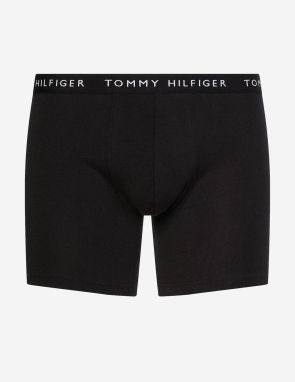 Sada troch čiernych pánskych boxeriek Tommy Hilfiger